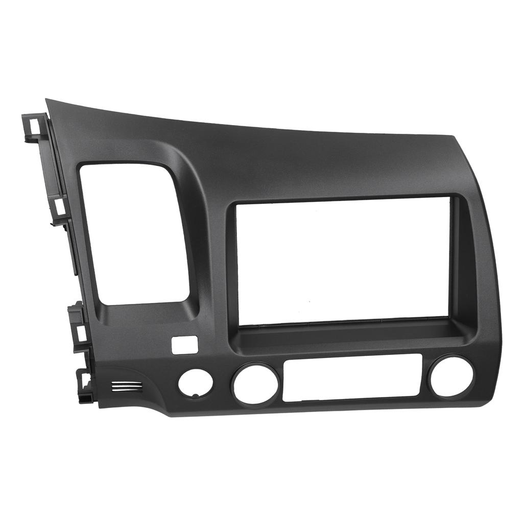 2Din Stereo Radio Fascia DVD Audio Navigation Panel Frame for Honda Civic 20062011 LHD