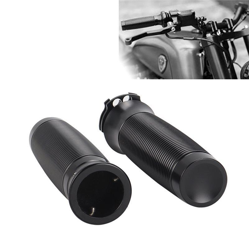 For Sportster XL Bobber Chopper Motorcycle 1" Handlebar Hand Grips Handle Bar Aluminum