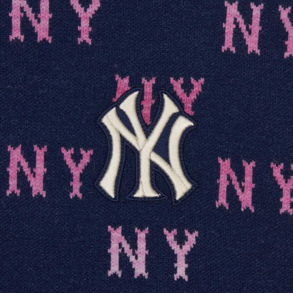 New MLB New York Yankees Knitwear Unisex Light Marine Blue 3AKPM0144-50NYL