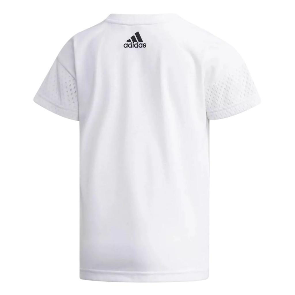 adidas T Shirt White Infant And Toddler DW4079