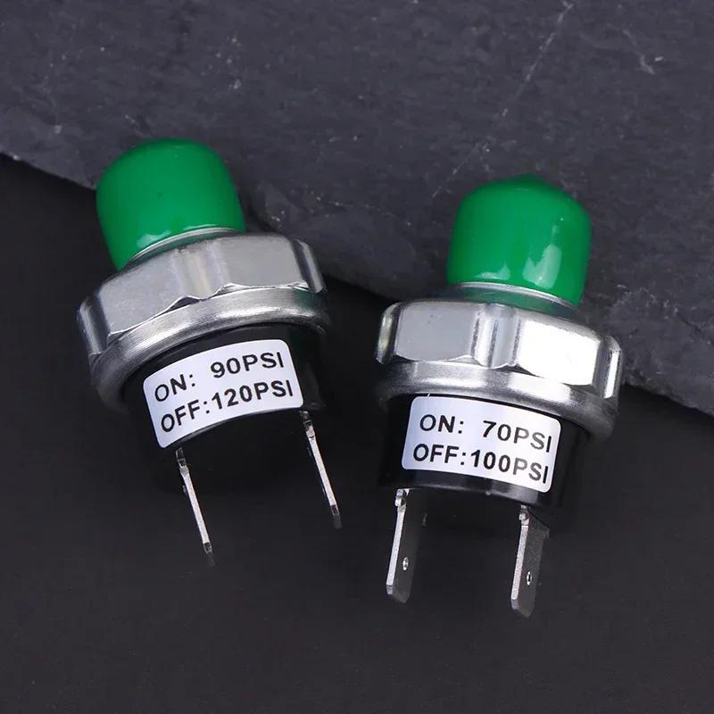 70-100/90-120 PSI Luftkompressor-Druckschalter 1/4" NPT 12 V/24 V für Zughorn-Luftpumpen-Druckschalter-Controller (Ersatz)