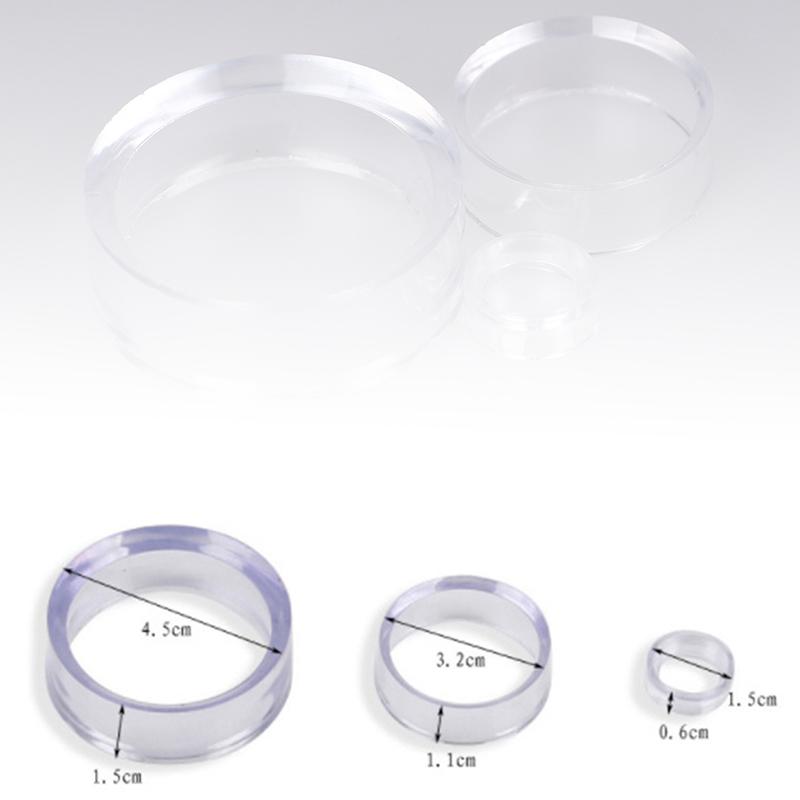 For Crystal Ball Base Pedestal Support Decor Pedestal 10PCS Acrylic Clear Display Stand Sphere Holder