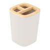 Toothbrush Holder Compartments Makeup Storage Organizer Spatula Holders Case