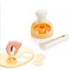 Donut Cake Mould With Dipping Plier Diy Donut Cutter Desserts Cutter Donut Maker Mold Kitchen Baking Tool 1PC