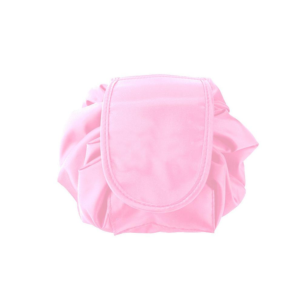 Women Drawstring Cosmetic Bag Travel Storage Makeup Bag Organizer Female Make Up Pouch Portable Waterproof Toiletry Beauty Case