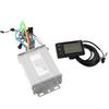Brushless Motor Controller Aluminum Alloy Notch Shell Heat Dissipation Electric Intelligent Controller with LCD Display
