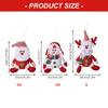 Christmas Tree Decorations Santa Claus Pendant Desktop Pendant Reindeer Hanging Ornaments For Home Party Indoor Outdoor