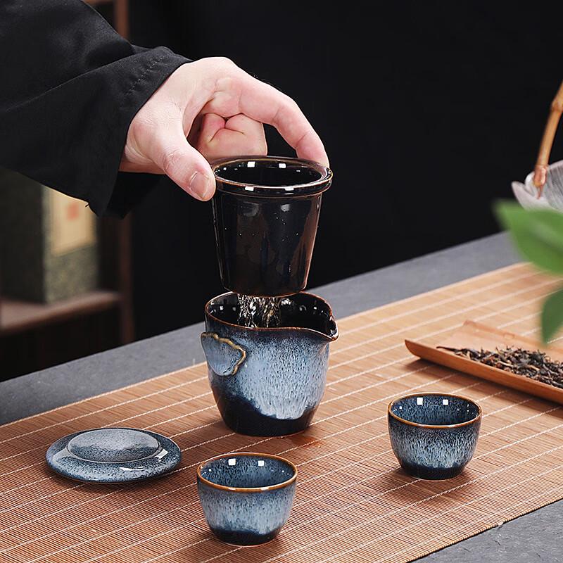 Travel Kung Fu Ceramic Tea Set