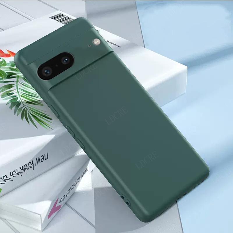 

Для Чехол Google Pixel 8A Чехол Pixel 6 7 8 Pro 7A 6A 8A Capas Чехол Бампер Жидкий Силикон Мягкий TPU Чехол Google Pixel 8A Fundas For Pixel 8A