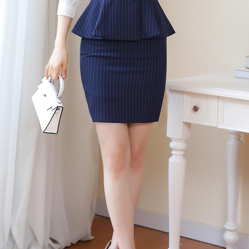 Women's Professional Vest Suit Set for KTV Hotel Receptionist Interview
