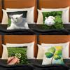 Lucky Four Leaf Clover Throw Pillow Case For Decoration 30cm 50cm 55cm Square Home Pillowcase Case