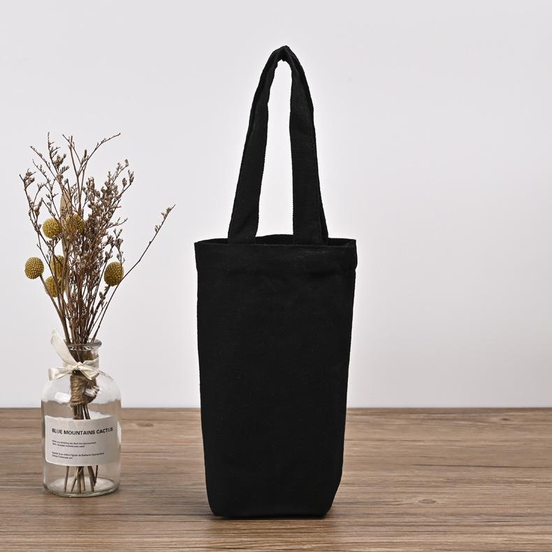 Spot Blank Canvas Tote Bag - Solid Color Cotton Bag for Fashion, Promotions, and Gifts with Custom Logo Printing
