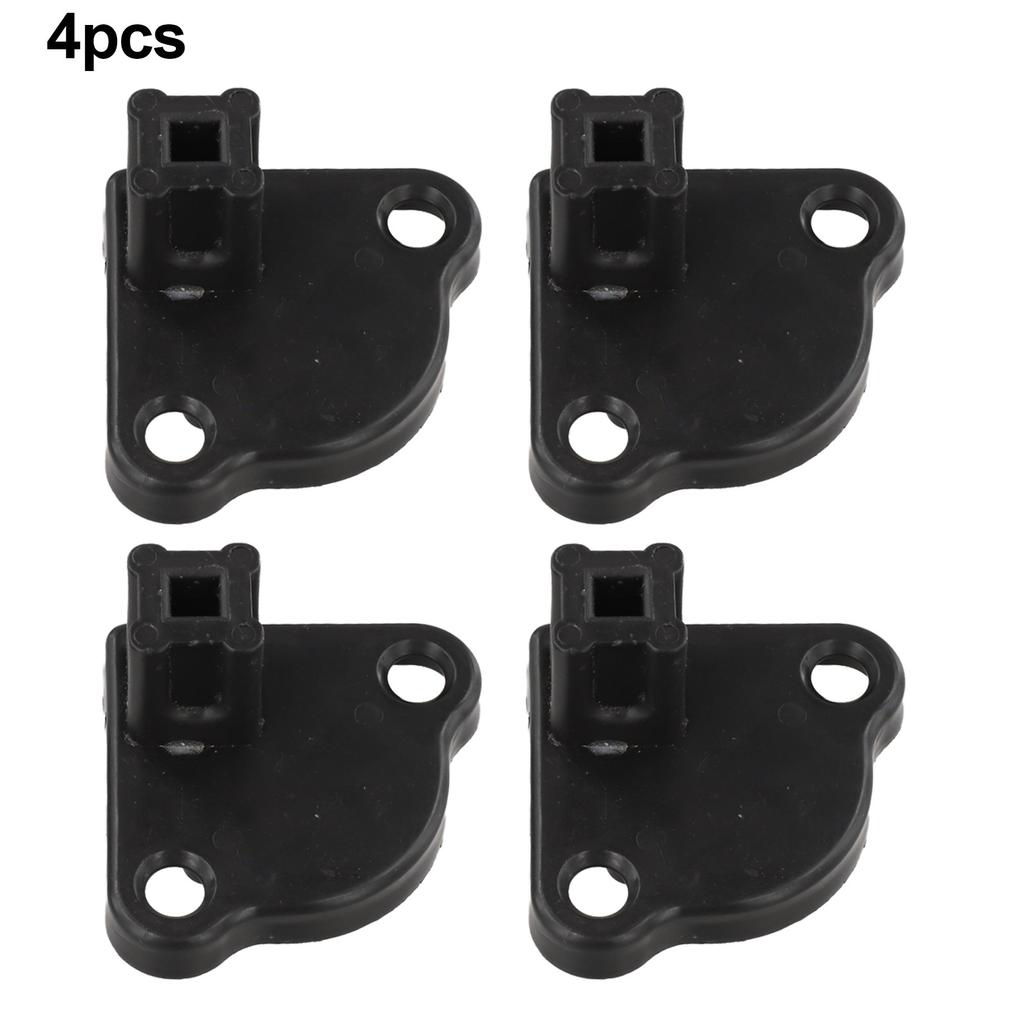 Gazebo Foot Brackets Plastic Supports For Tent Legs 21 By 21 Mm Tube 4 Pack