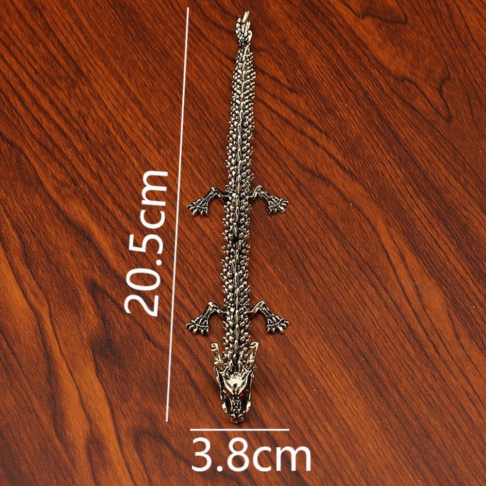 Alloy 3D three-dimensional activity dragon home office desktop antique dragon jewelry