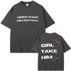 Sängerin Tate Mcrae Es ist okay, mir geht es gut, ich will ihn sowieso nicht, Mädchen nimm ihn, grafische T-Shirts, Herren, Damen, Mode, Vintage-Trend-T-Shirts