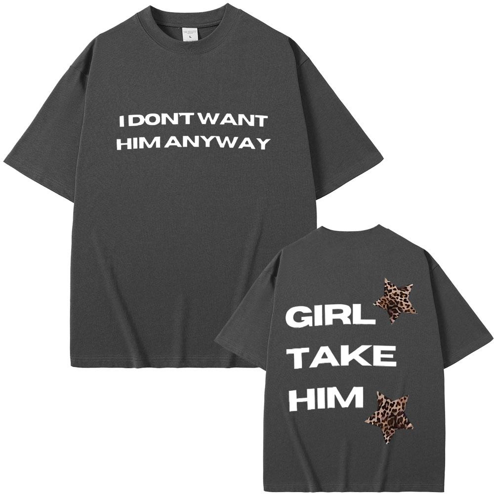 Sängerin Tate Mcrae Es ist okay, mir geht es gut, ich will ihn sowieso nicht, Mädchen nimm ihn, grafische T-Shirts, Herren, Damen, Mode, Vintage-Trend-T-Shirts