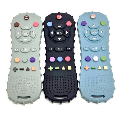 1PC Baby Remote Control Silicone Baby Anti-Eating Gloves Pacifier Bracelet Teething Stick Biting Toys