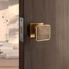 Single Side Single-tongue Lock Wall Mount Hidden Door Lock Single-sided Door Lock  Privacy Bedroom