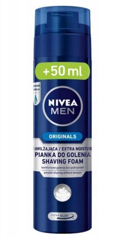 Nivea Men Moisturizing Shaving Foam 250ml