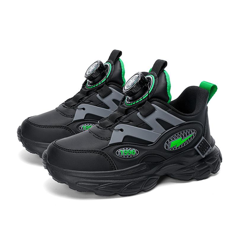 Children's Boys Running Shoes Lightweight Breathable Sports Sneakers for School Fashion Casual Walking Anti-Slip