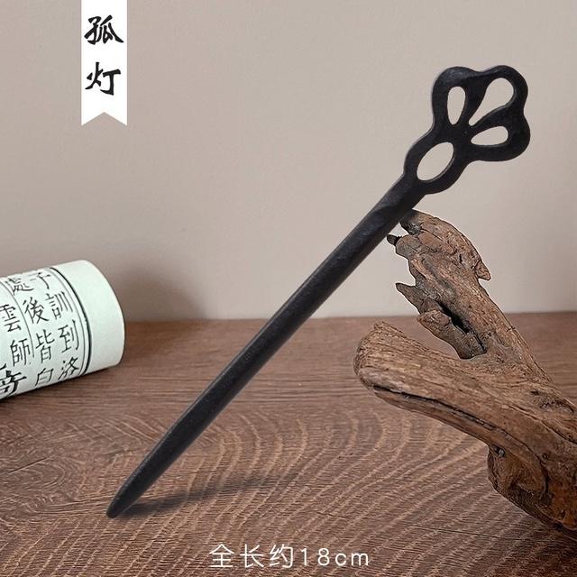 Nowa Moda Damska Prosta Czarna Drewniana Wsuwka do Włosów Dorosła Słodka Wsuwka Damskie Akcesoria do Włosów Nakrycie Głowy