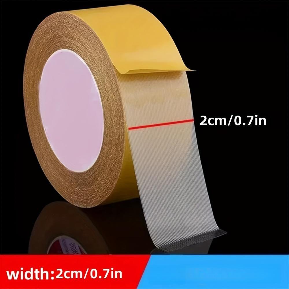 1PC Heavy-Duty Double-Sided Tape,=Super Strong Adhesive With Fiberglass Mesh For Walls & Glass, Waterproof Transparent Mounting Tape