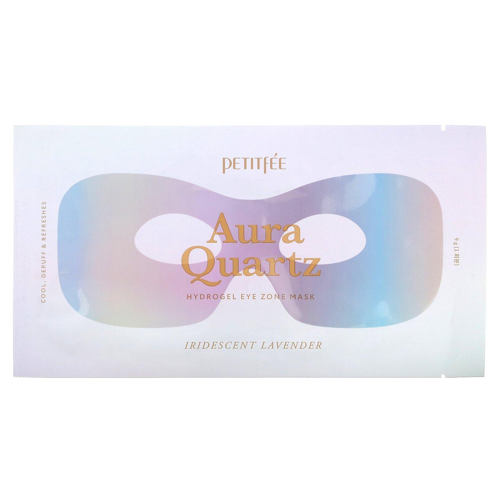 

Petitfee Aura Quartz Hydrogel Eye Zone Mask –Iridescent Lavender 9 g - Hydrogel eye mask