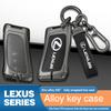 DJSZ3 Zinc Alloy Car Key Case Fob Cover Shell for Lexus UX200 UX250h ES200 ES300h ES350 US200 US260h 2018 2019 Protector Accessories