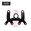 Universal Motorcycle Instrument Bracket Tachometer Speedometer Odometer Mount Stand Support