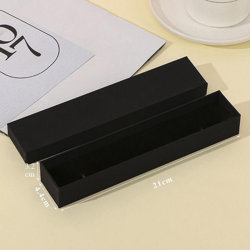 Stylish Cardboard Jewelry Box For Ring And Necklace Sleek Storage Packing Organizer