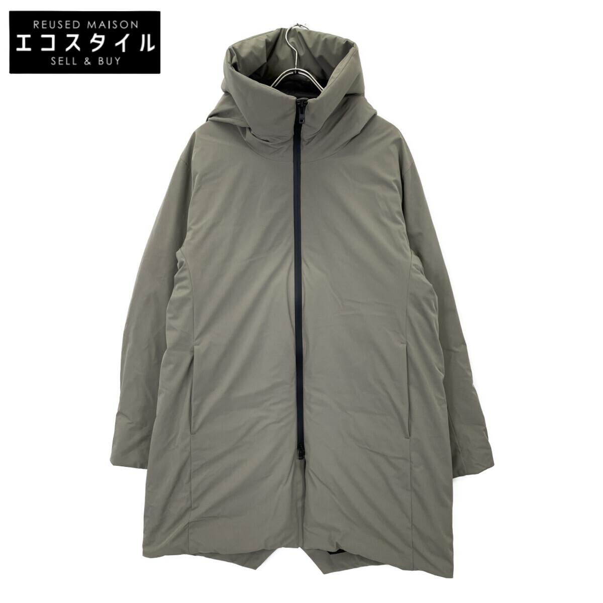 

ATTACHMENT 22WAW Gray 3-Layer Light Taffeta Hooded Down Coat coat 4 grayUsed