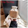 Pearl Water Bucket Bag For Women With Pu Material And Stylish Design For Daily Use