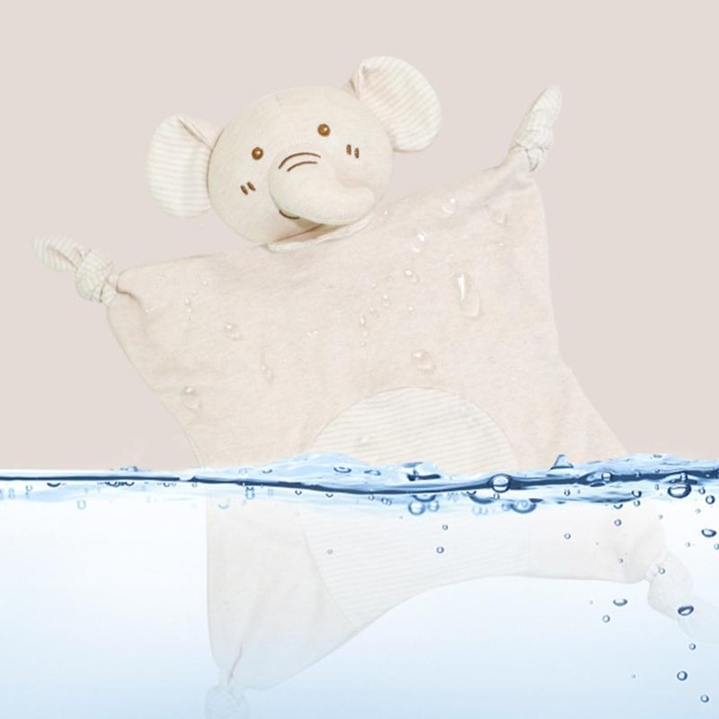 Uroczy Kreskówkowy Kocyk Pocieszenie dla Niemowląt Wzór Przytulnego Zwierzątka Ręcznik Pocieszający Zabawka z Bawełny PP do Pielęgnacji Wrażliwej Skóry