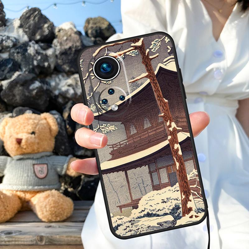 Ukiyo-e Japanese Style Art Case For Honor Magic 7 5 6 8 Pro 200 400 50 70 90 Lite X9a X9b X9c X9d X8b X8c Win RT Cover