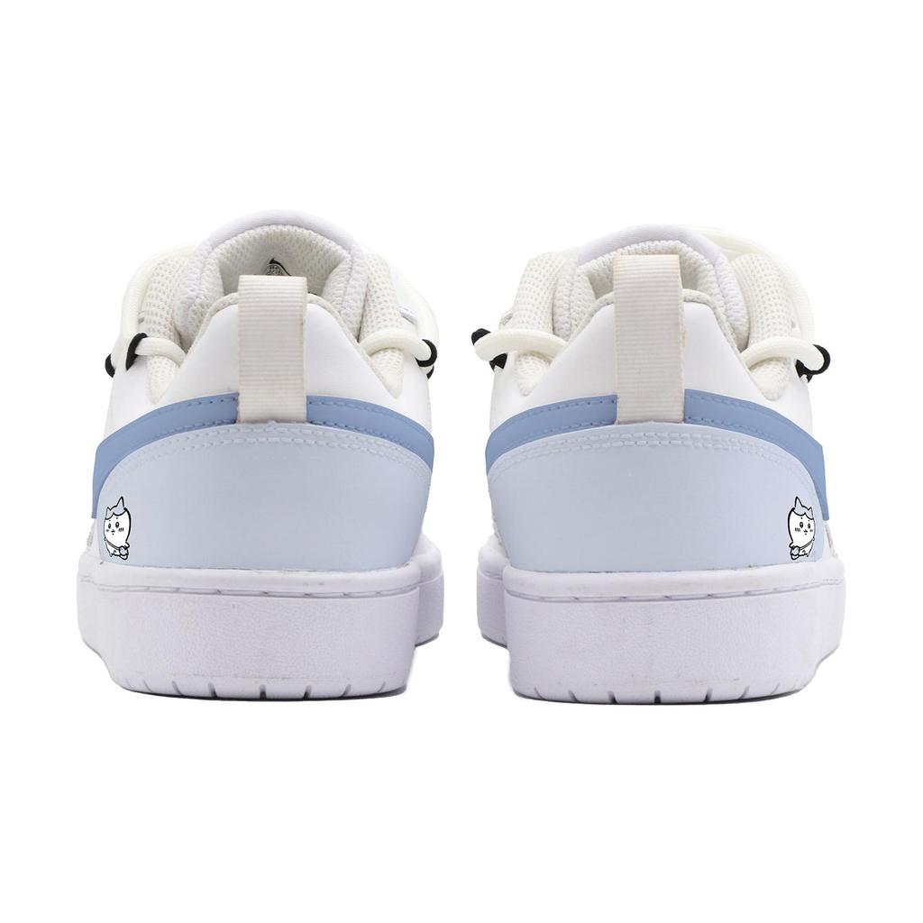 Nike Court Borough Low top Skateboard Shoes GS Blue White DV5456-106(Team57-)