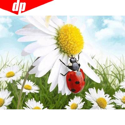Diamant-Stickerei Blume Diamant Malerei DaisyDiamond Mosaik Volle Display Strass Bild