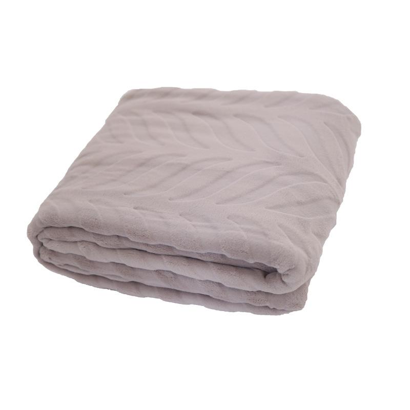 Flannel Blanket, Coral Fleece Air Conditioning Blanket, Single and Double Person Blanket Office Dormitory Nap Blanket