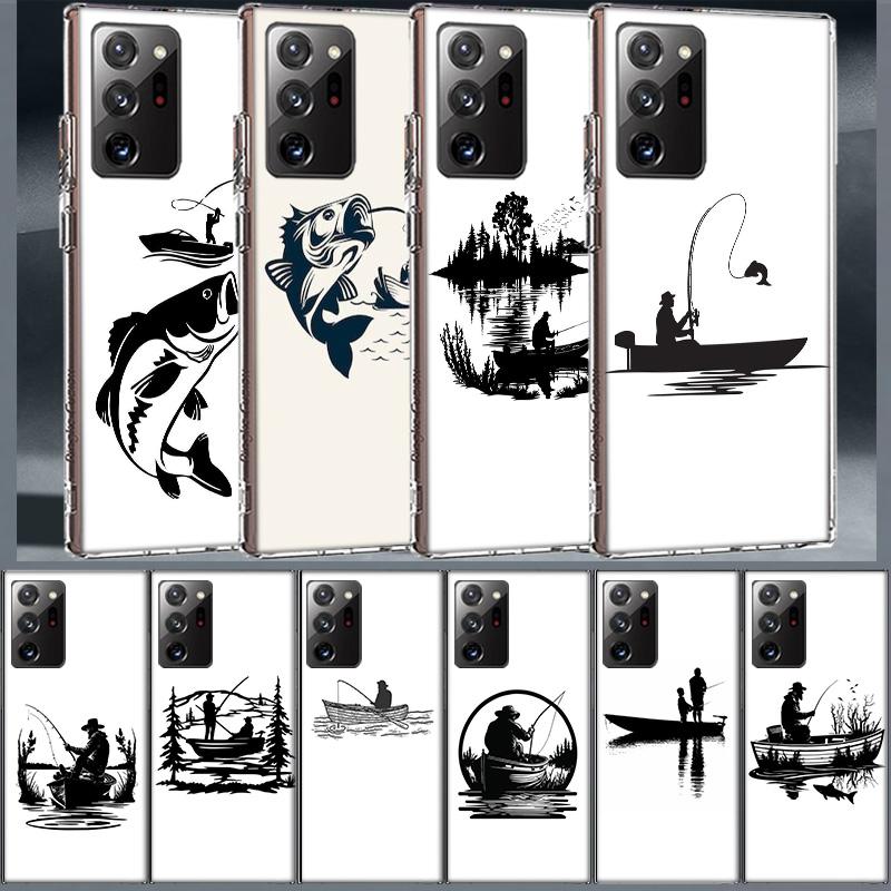 Fishing on a Fisherman's Boat Phone Case for Samsung A55 A35 A25 A15 A07 A05S A16 A17 A26 A36 A37 A56 A57 Galaxy Note 20 10 A50S