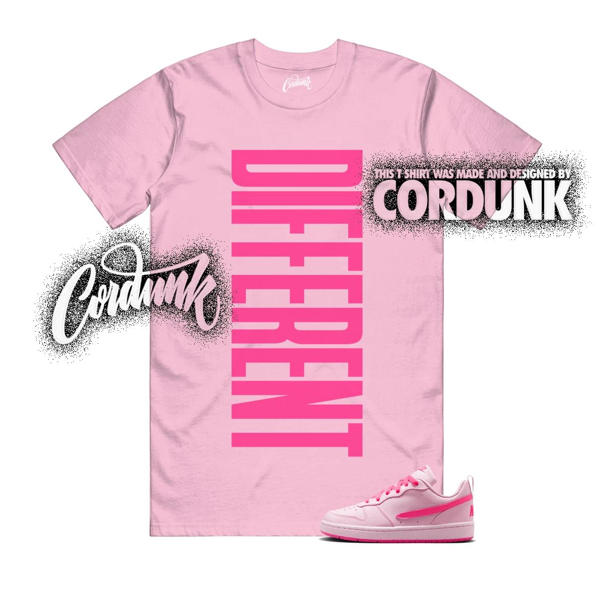 

Court Borough Low Recraft Pink Foam Hyper Pink Triple GS T Shirt Match DFRNT 2XL