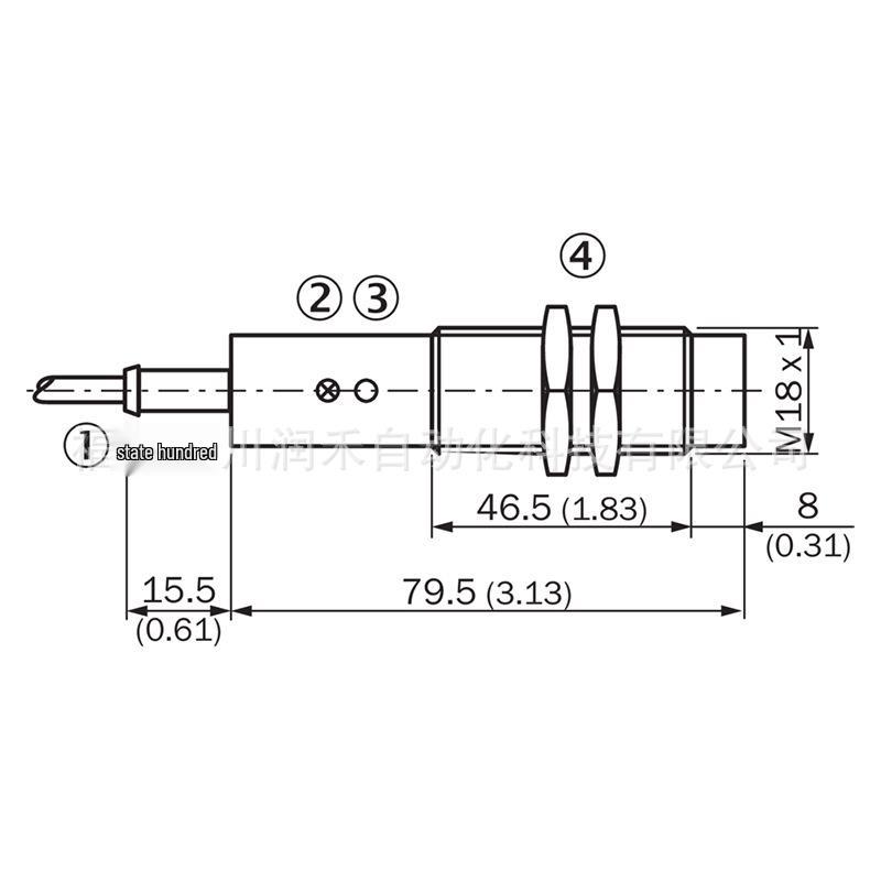 Sick Proximity Switch CM18-12NPP-KW1 Capacitive Sensor 6020389 - Brand New Original