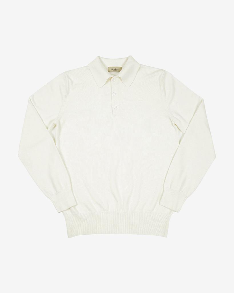 Solti 14Gg Polo Collar Knit (Ivory)