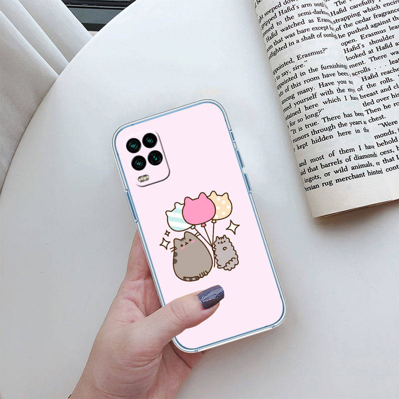 JO46 Pouzdro na telefon Pusheens Cat pro Motorola G34 G32 G31 G14 G84 G62 E32 G24 G72 G71 G73 G85 G200 G60S G60 G52 G51 G50 G42 G41 G32 G30