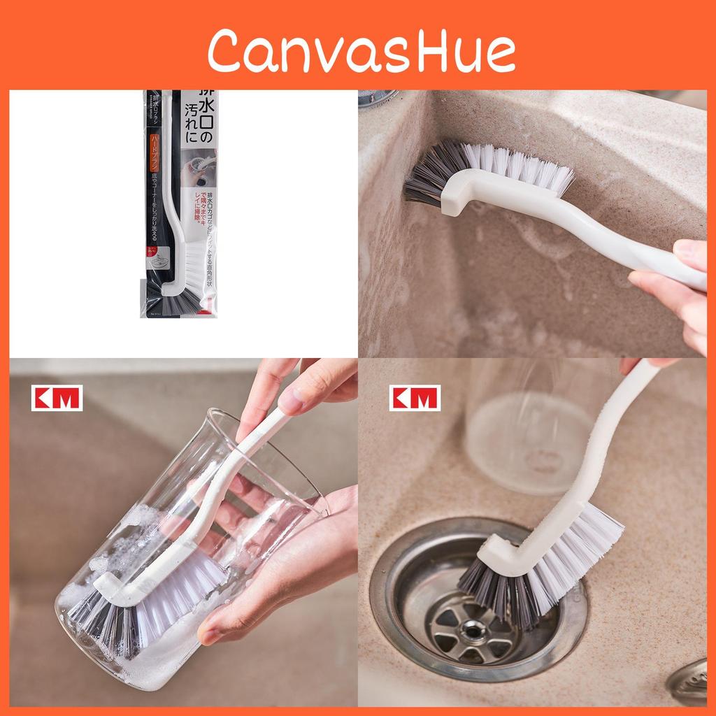 Hard Gap Bristle Cleaning Brush For Kitchen Sink Bathroom Tiles With Pp Handle Nylon