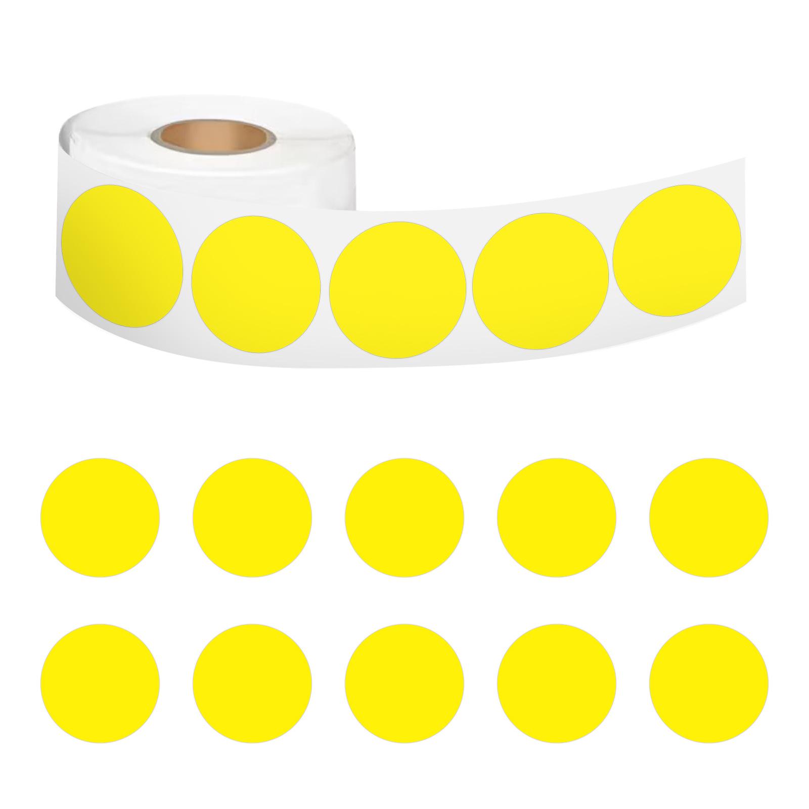 

500 Round Colored Stickers for Scrapbooking, DIY, Stationery, and Kids Crafts