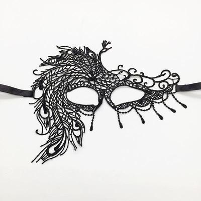 Módní benátské kostýmy, krajkové párty masky, oblíbené a vysoce kvalitní pro maškarní ženy, sexy 1ks oční maska, žhavý výprodej, halloweenská karnevalová maska, černá