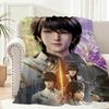 Anime T-Throne of Seal Throw Lightweight 240g Flannel Blanket Soft Skin-friendly for Summer Cooling