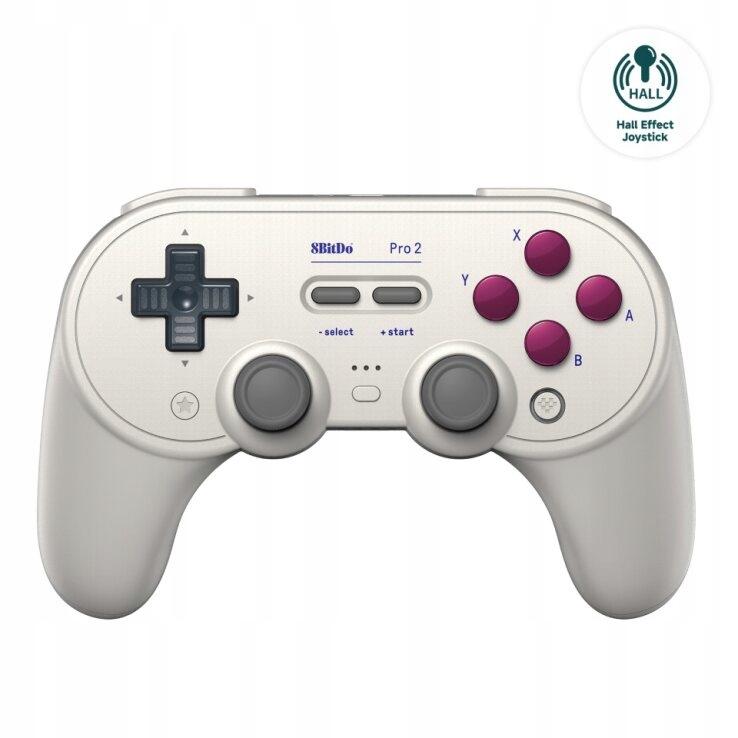 Gamepad bezprzewodowy 8Bitdo Pro 2 Hall Effect Bluetooth PC/Android/Switch