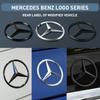 Pro Mercedes Benz Originální Auto ABS 3D Logo Zadní Víko Zavazadlového Prostoru Dekorace Samolepka Pro Mercedes Benz AMG Třída E W212 2010-2016 W213