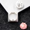 Silicone Cats Claw Keycaps Easy Installation 3D Textured Design NonFade Durability Keycaps For Gaming &Office Keyboards