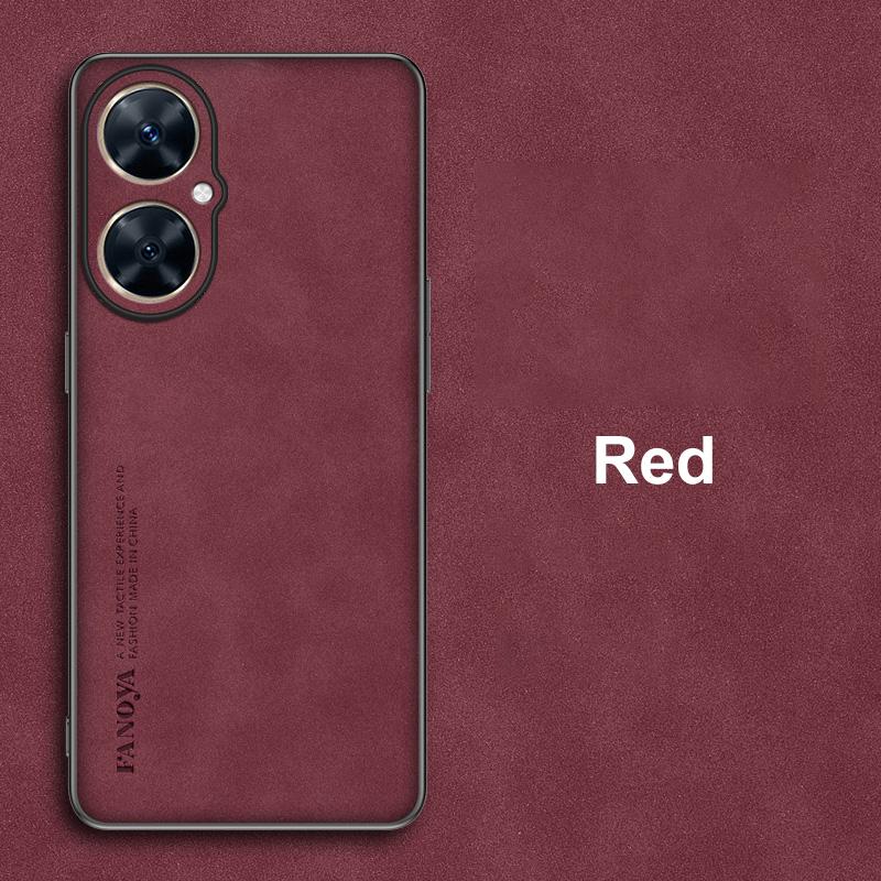 

Для Huawei Nova 11i Чехол Роскошный Кожаный Чехол для Телефона Для Huawei Nova 11 Pro 11 SE Ultra Задняя Крышка Силиконовая Полная Защита Nova 11i красный